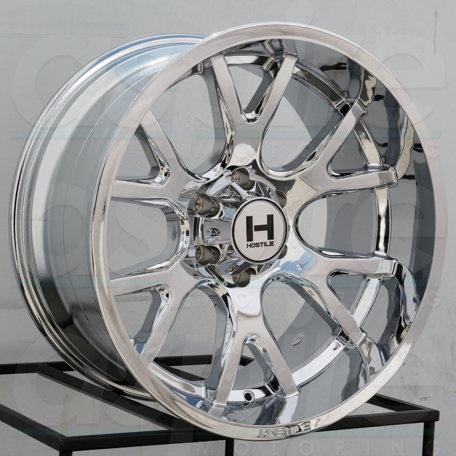 Hostile Wheels H113 Rage Chrome Aspire Motoring