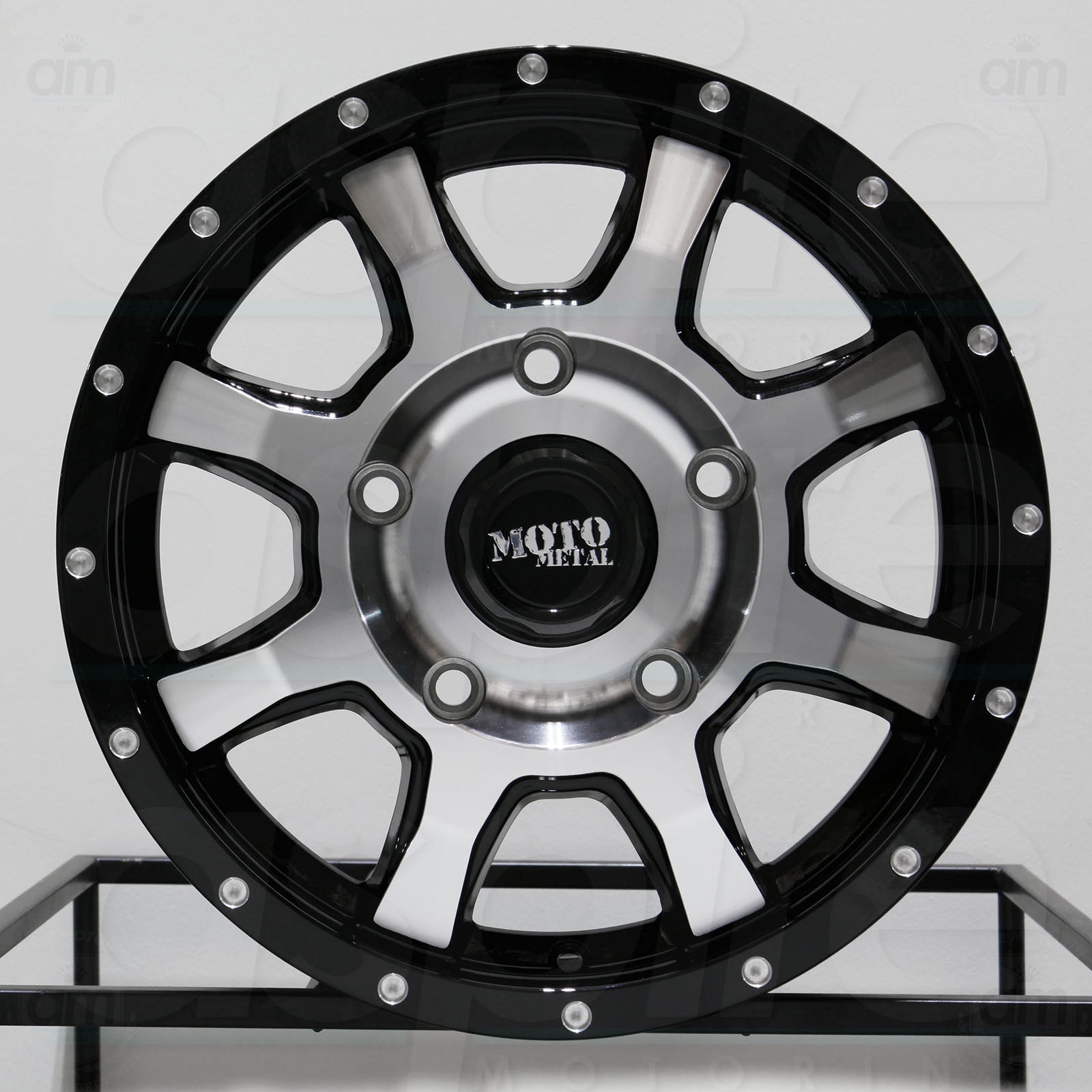 Moto Metal Wheels MO970 Black Machine