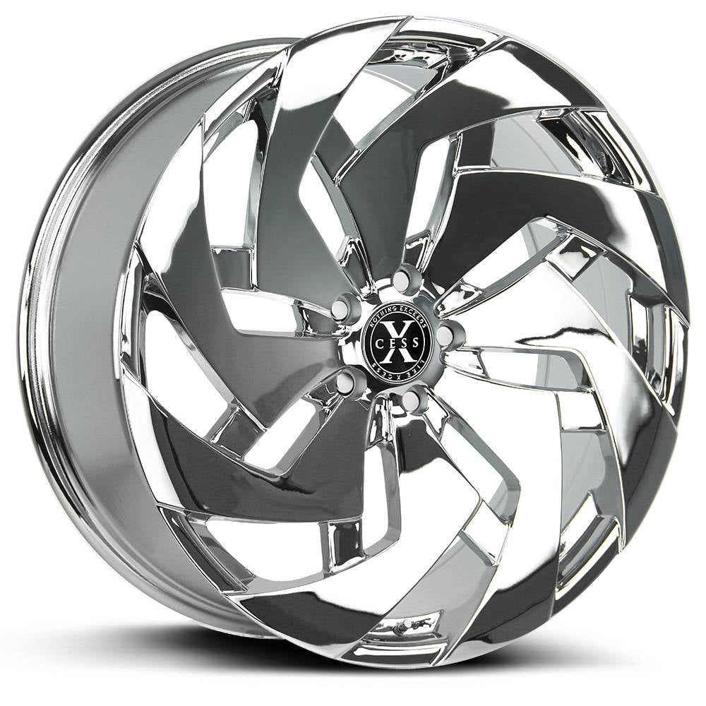 Xcess Wheels X04 Chrome Aspire Motoring