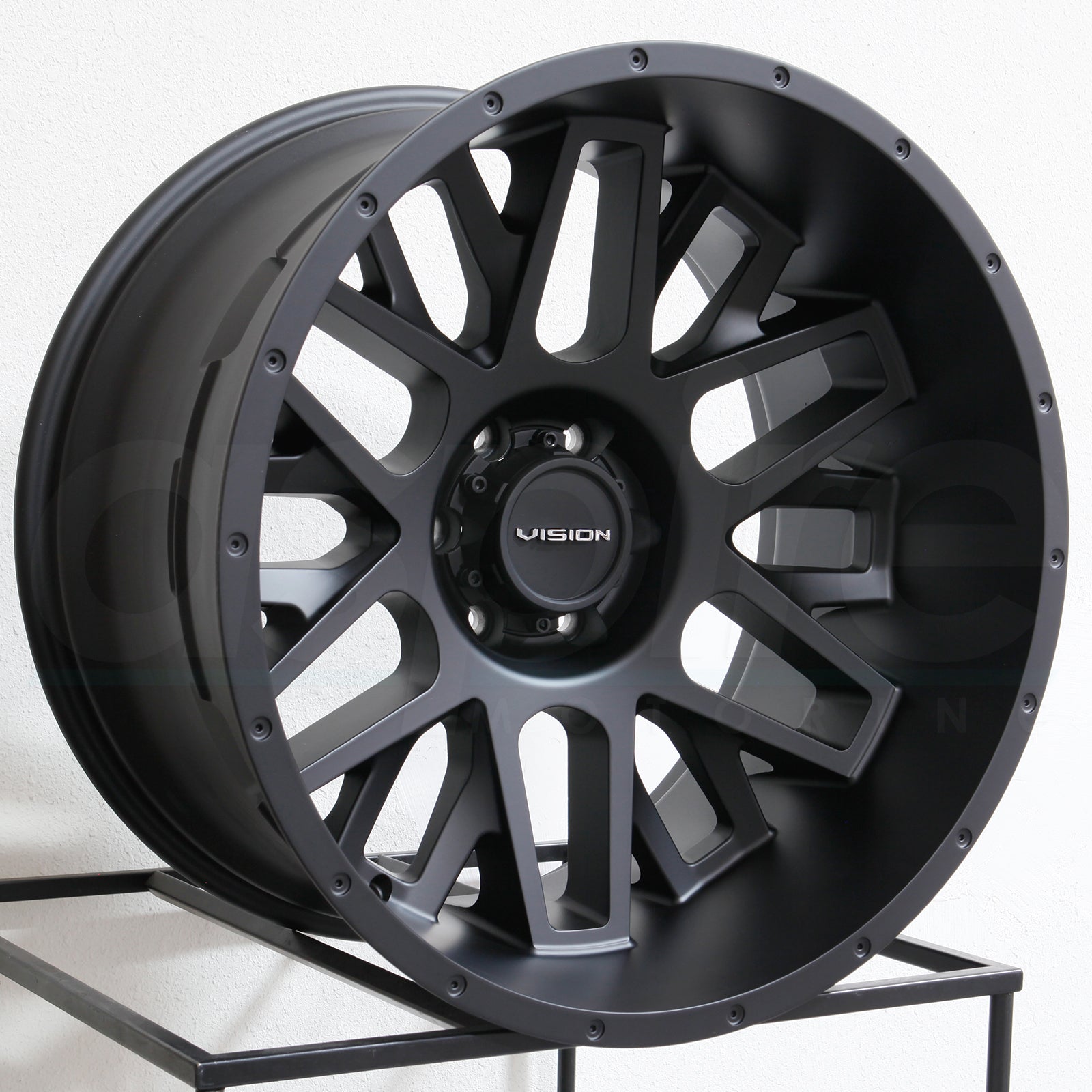 Vision Wheels 388 Shadow Satin Black – aspire MOTORING