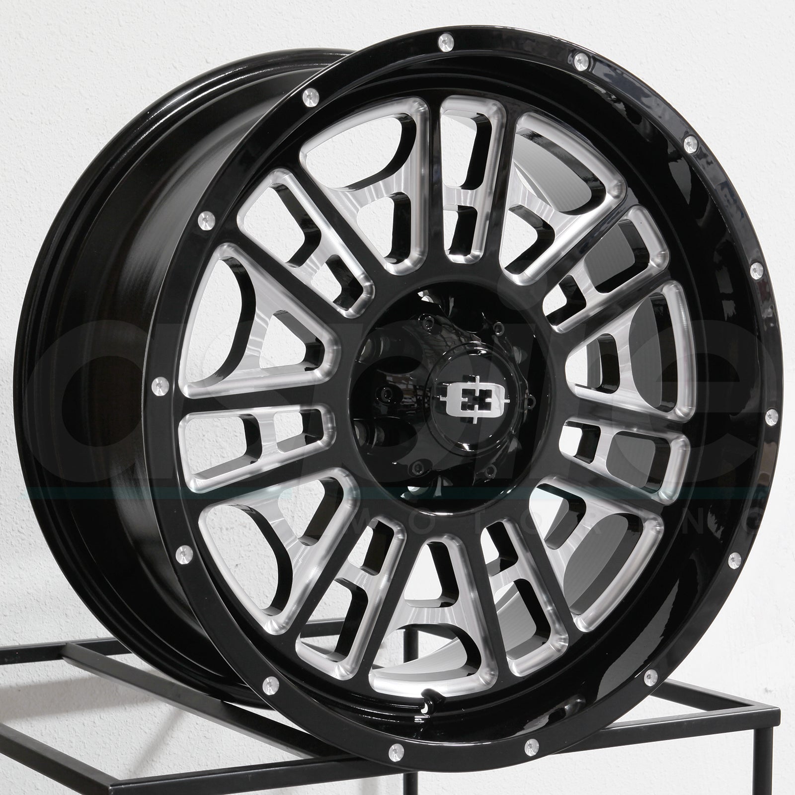 Vision Wheels 418 Widow Black Milled – aspire MOTORING