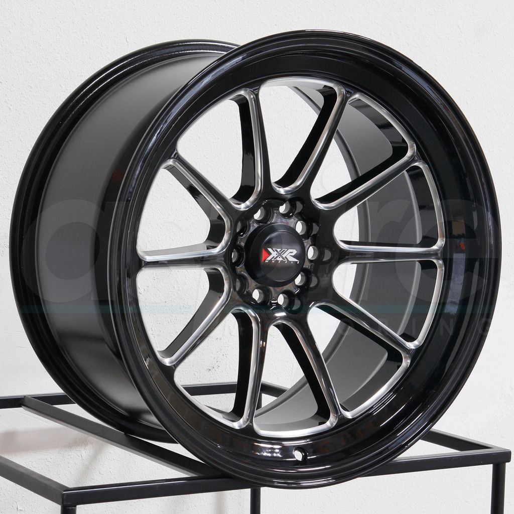 XXR Wheels 557 Black Milled – aspire MOTORING